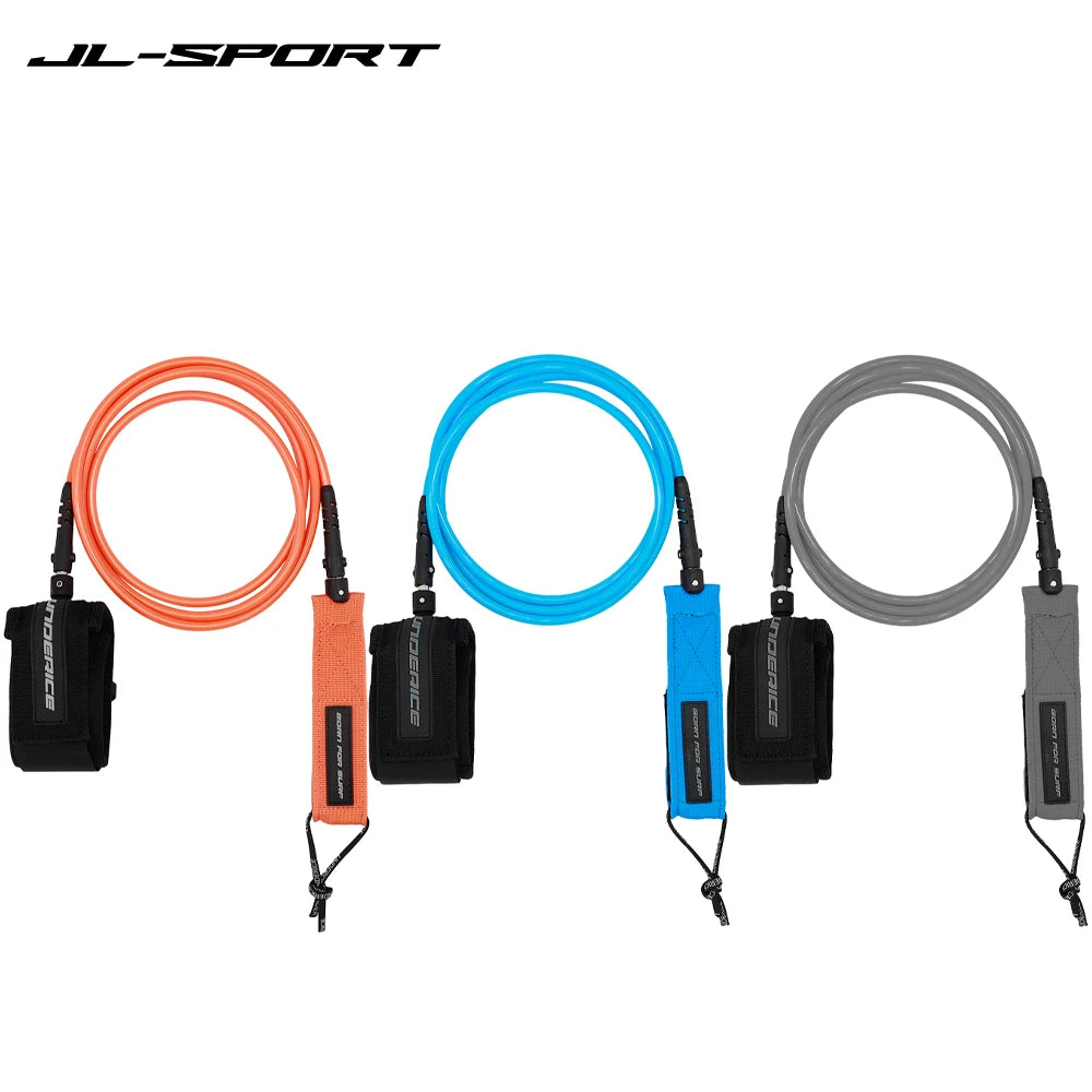 SUP Board Surf Leash 6/7FT Surfboard Rope Surf Rope Surfboard Leash TPU Stainless Inflatable Paddle Board Longboard Foot Rope