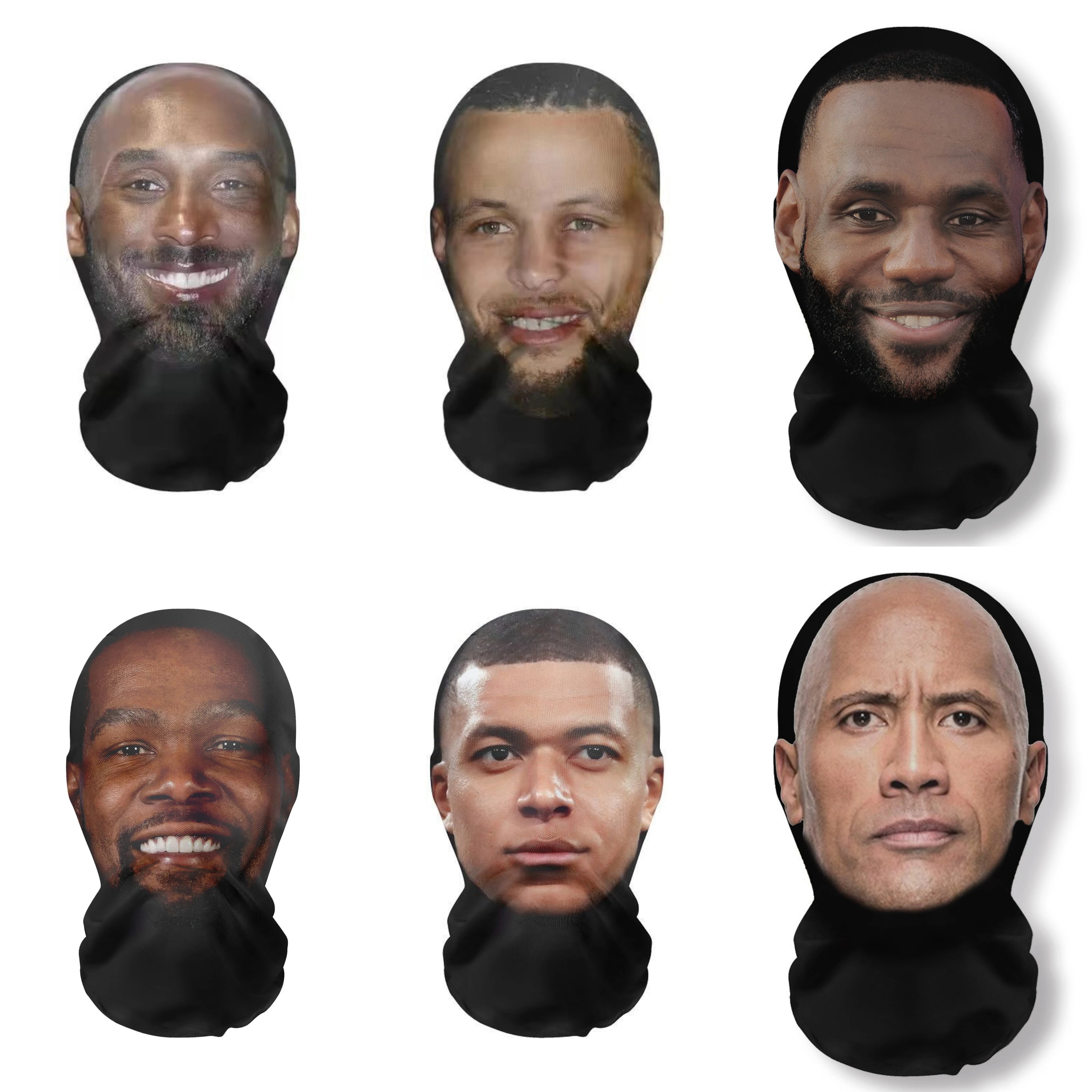 Mặt Nạ Lưới 3D Co Giãn Hóa Trang Cosplay Độc Đáo