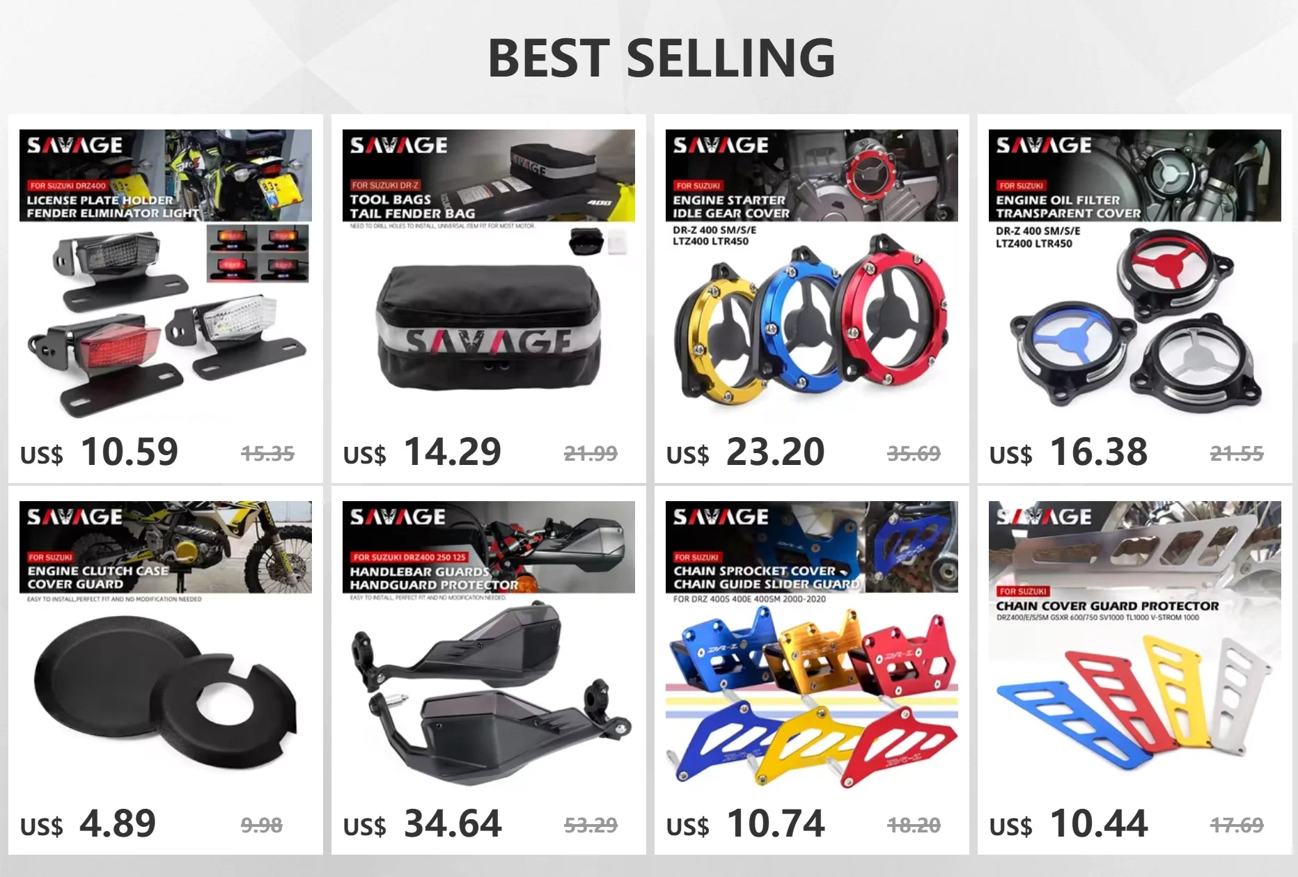 SUZUKI DRZ Tail Bag - Convenient &amp; Multi-functional