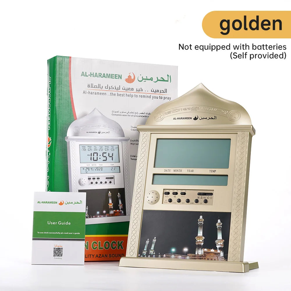Đồng Hồ Báo Thức AZAN Hồi Giáo - Quà Tặng Ramadan