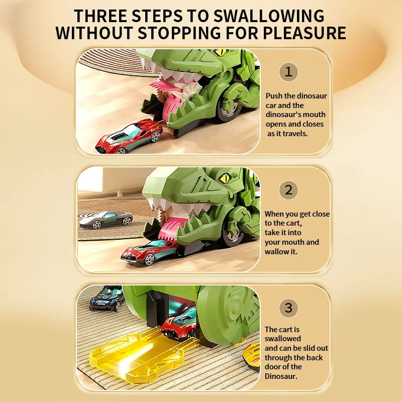 Dinosaur Race Track for Boys - Creative Assembly Toy