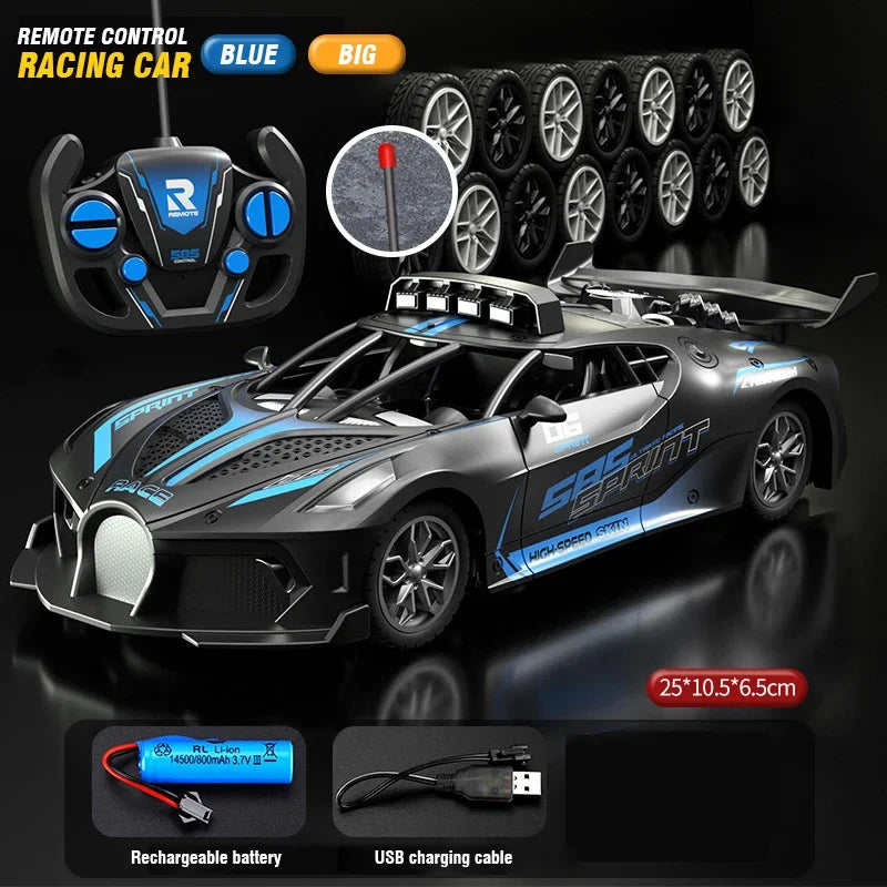 Xe Đua RC Siêu Tốc 2.4G - Quà Tặng Giáng Sinh Hoàn Hảo - Daisan Mart