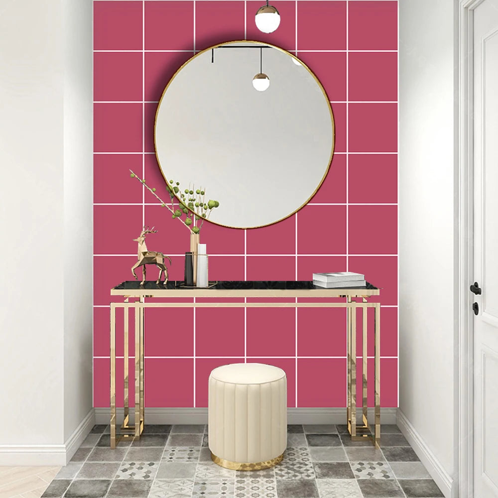 10 pieces of waterproof turquoise wall tiles