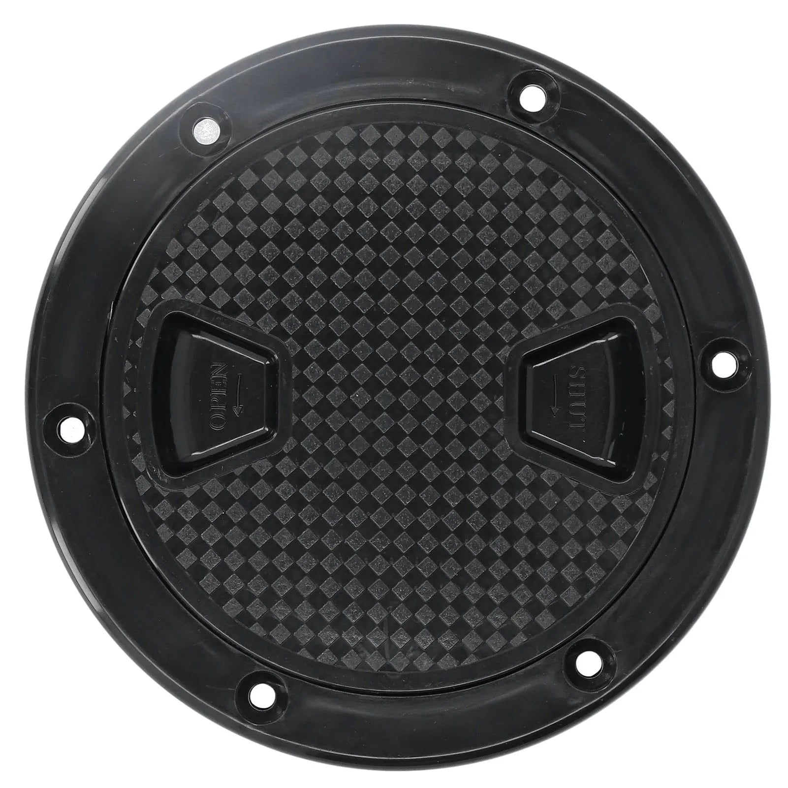 4inch Boat Deck Plate ABS Round AntiUV Inspection Hatch Cover Marine Accessory