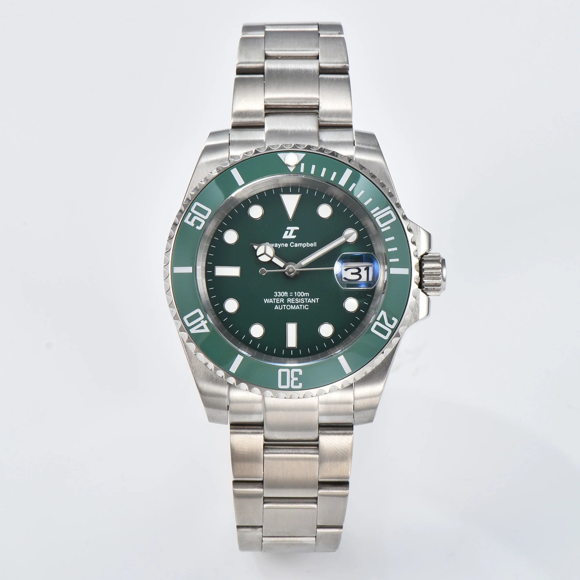 Đồng hồ cơ 40.5mm NH35, kính sapphire chống nước