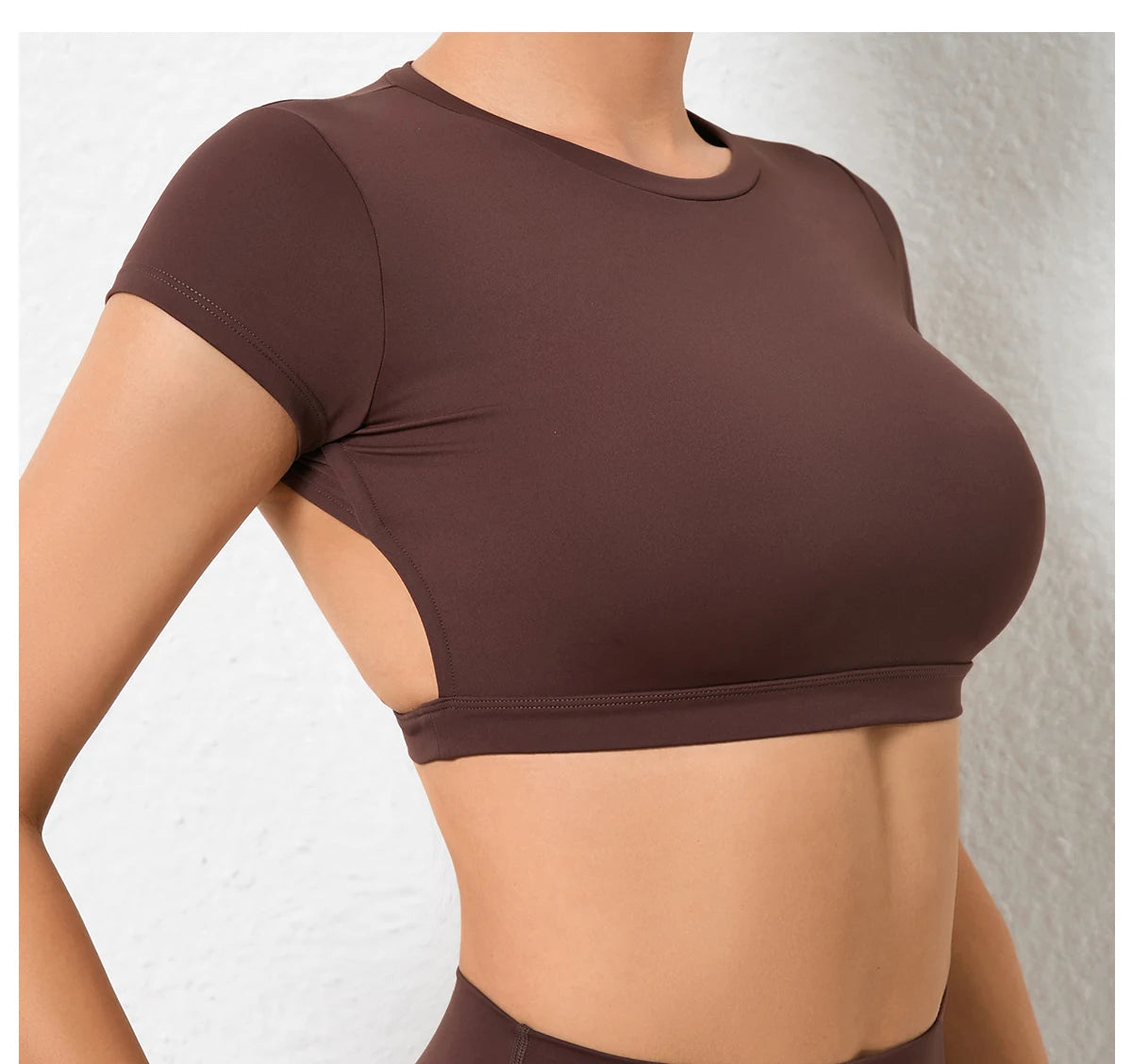 Women's Backless Sports Top Yoga Gym Fitness