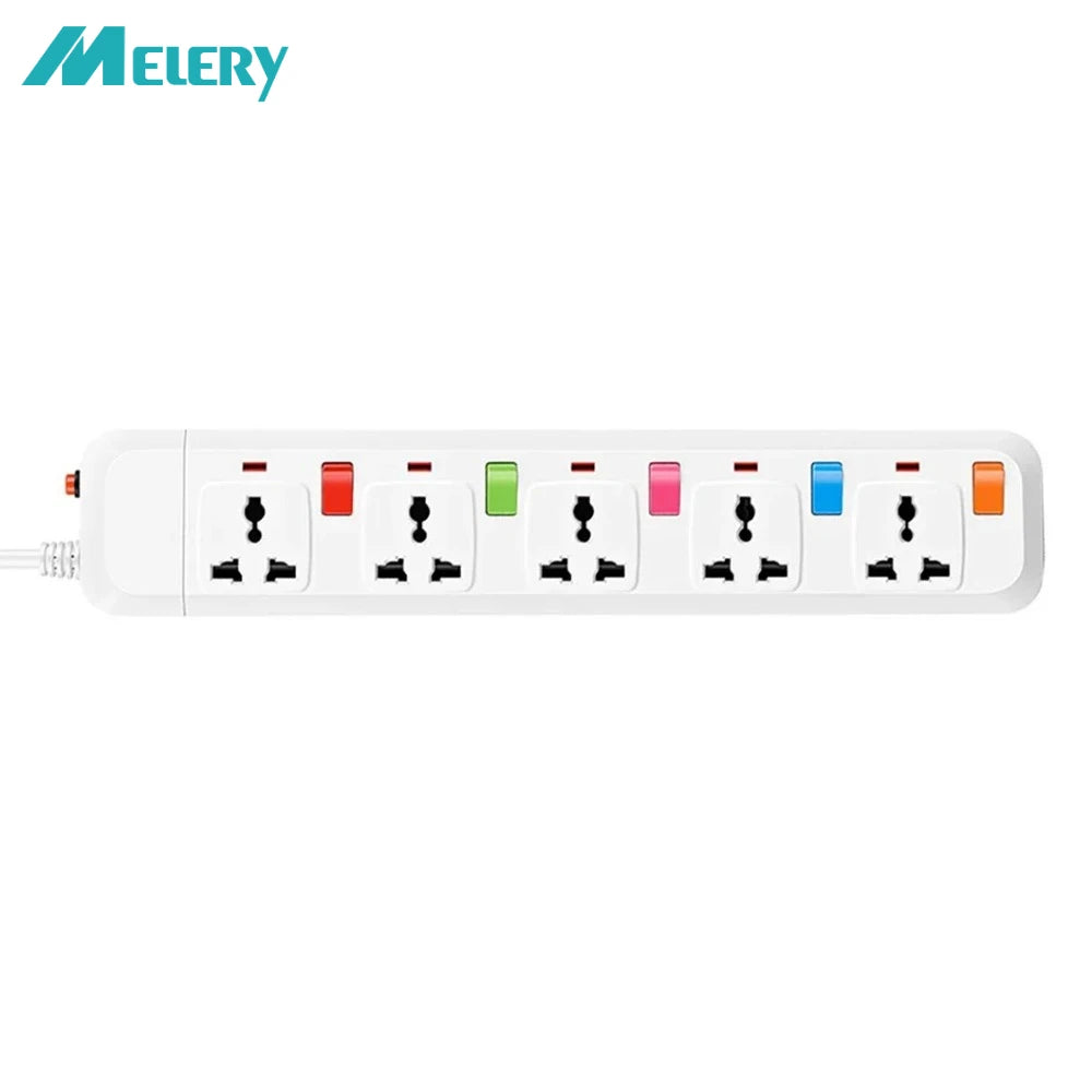 Ổ Cắm Điện Đa Năng Melery 3/4/5 Lỗ, USB, Công Tắc Riêng