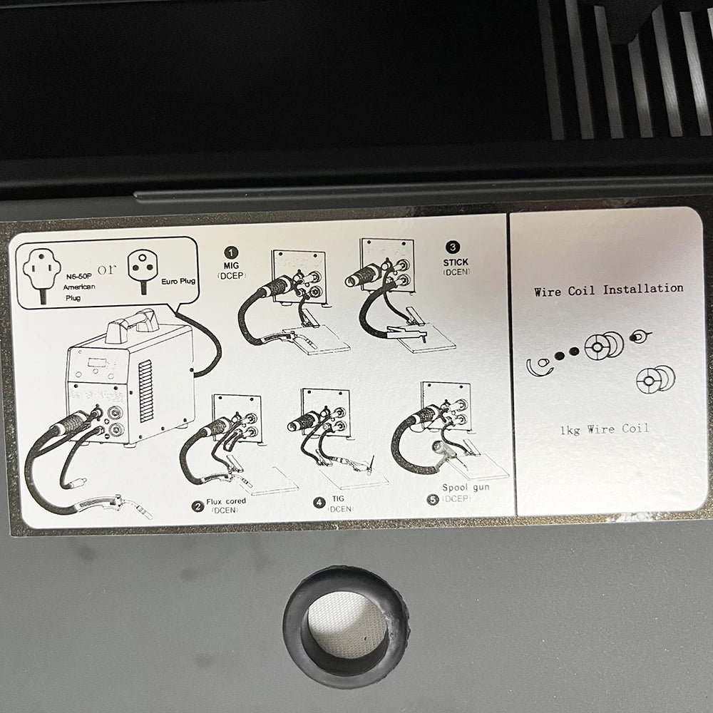 Máy hàn MIG TIG Stick 5in1 đa năng MIG156 110V/220V - Daisan Mart