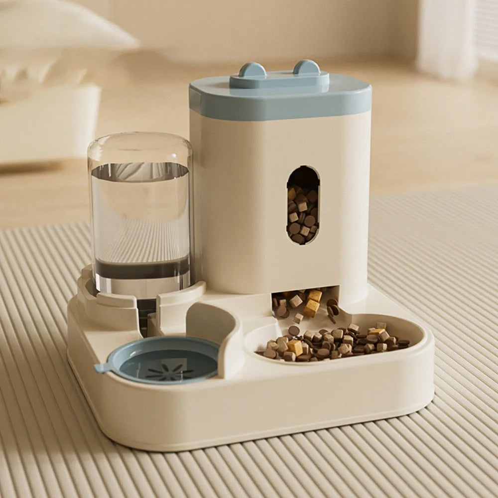 Automatic Pet Feeder & Water Dispenser for Cats Dogs - Smart Food Feeding Station, Automatic Waterer, Pet Supplies - Daisan Mart