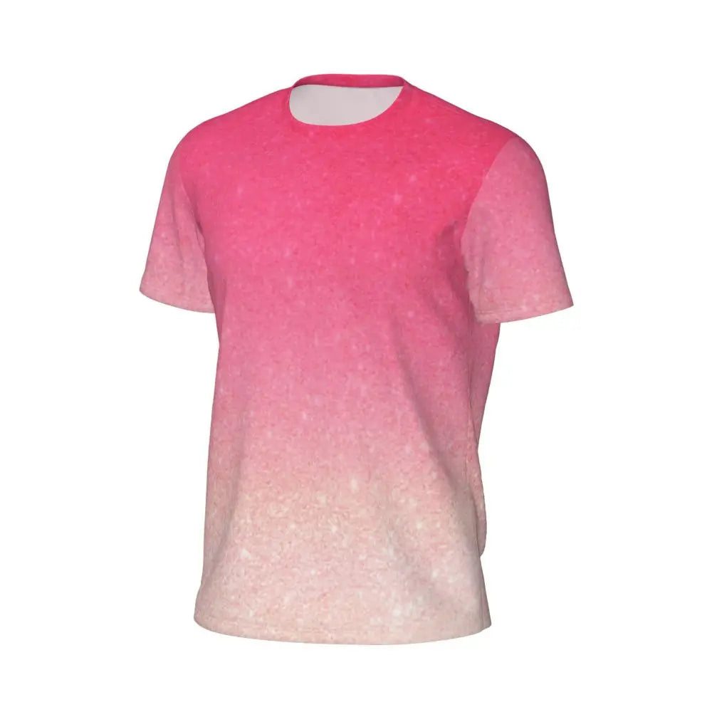 Áo Thun Nam Ombre Tím Hồng Thời Trang Hè Đầy Phong Cách