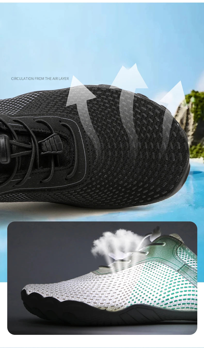 ###Giày Lội Nhanh Khô Chống Trượt Đa Năng Unisex