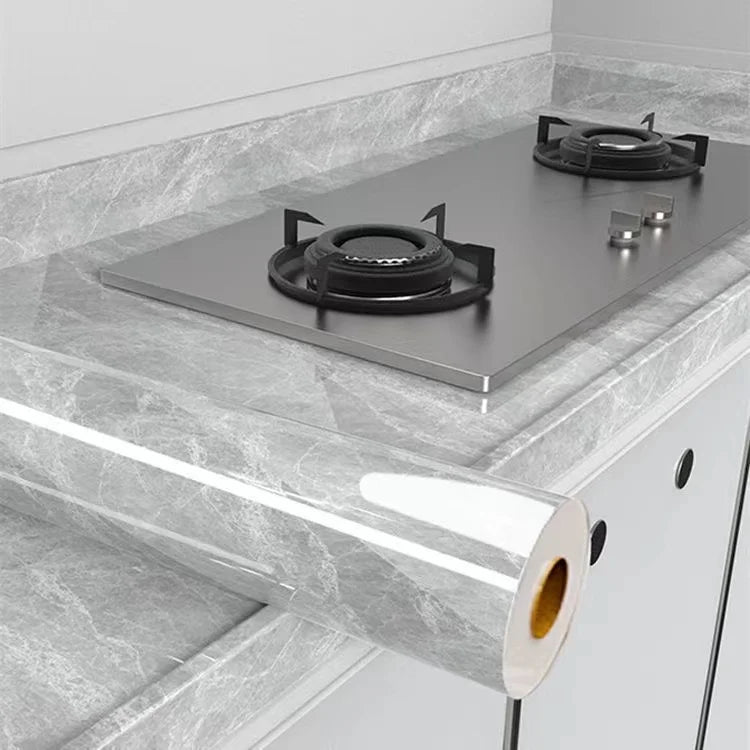 Decal Dán Bếp Chống Dầu Nước, Cải Tạo Tủ Bếp Marble - Daisan Mart