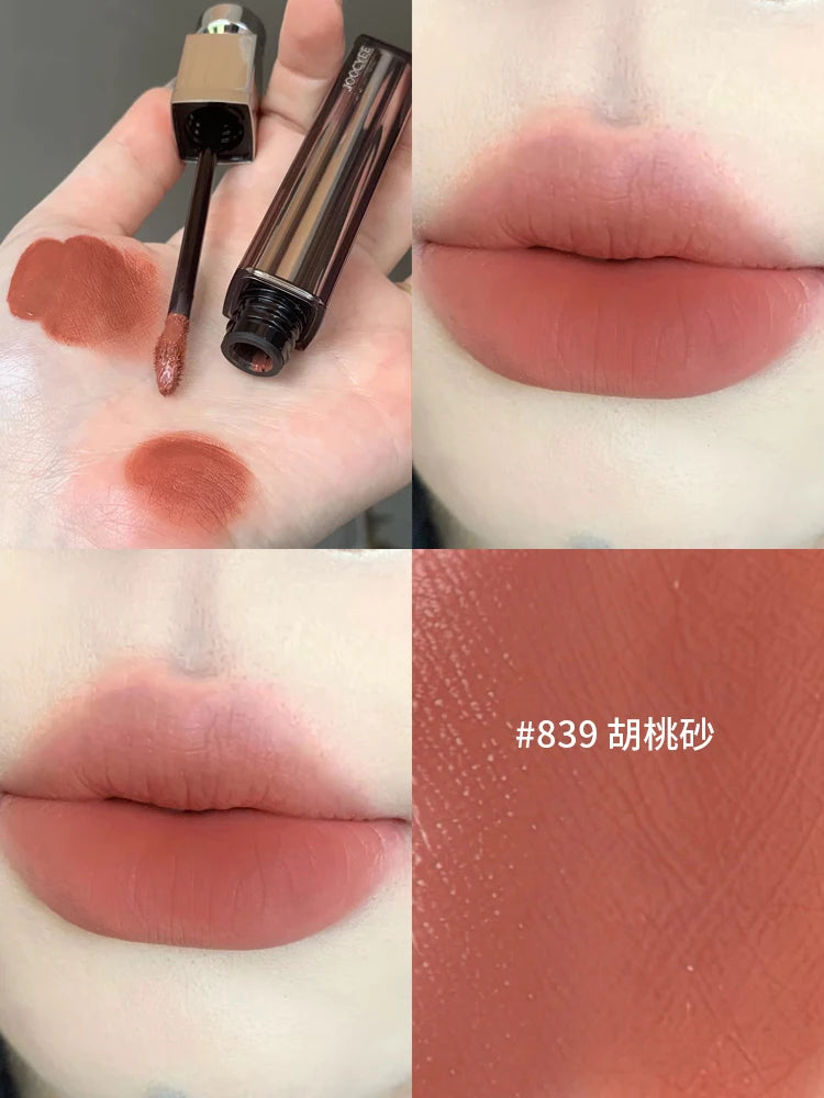 Joocyee Fermented Water Essence Lip Glaze Water Mirror Lipgloss 00 Primary Color Naked Matte Lipclay Lipstick