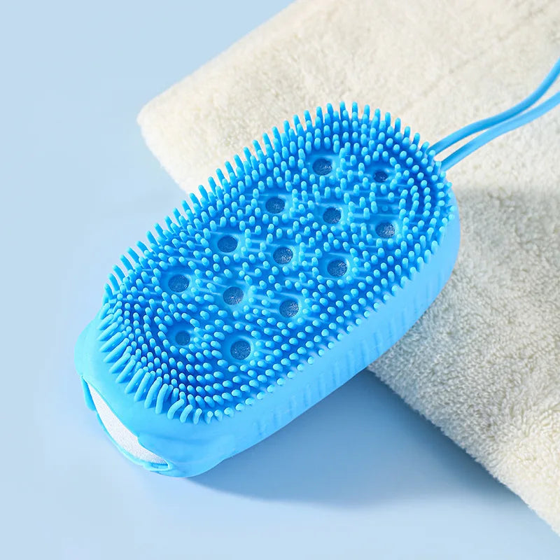 Silicone Foaming Exfoliating Bath Brush