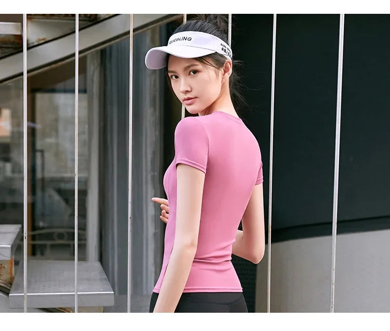 Áo Tập Yoga Nữ 2025 Thoáng Khí Khô Nhanh Thể Thao - Daisan Mart