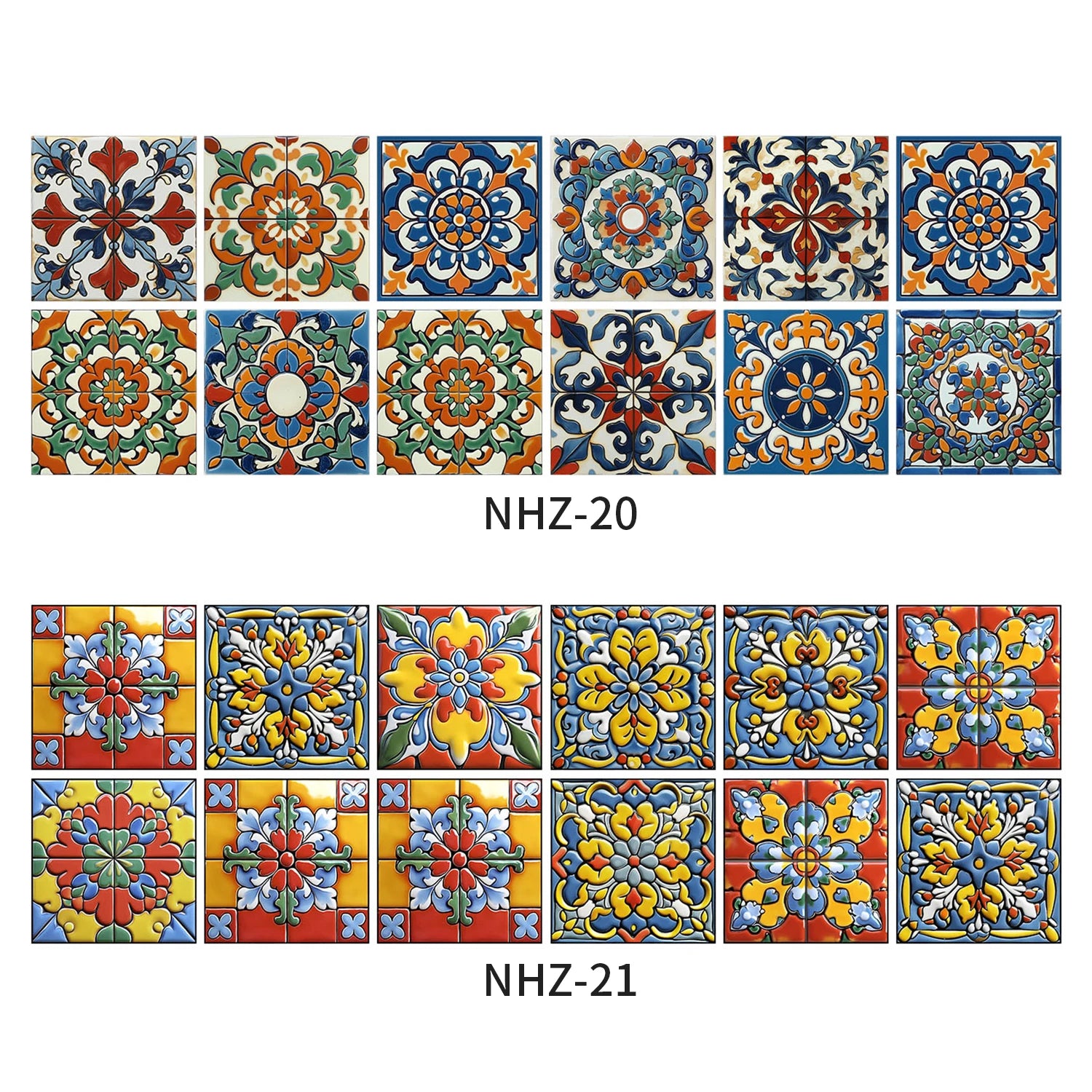 24pcs/Set Self-Adhesive Waterproof Art Wall Stickers For Living Room, Kitchen Oil Resistant Tiles Stickers For Room Decor Decal