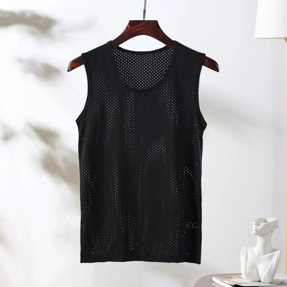 Áo Tank Nam Lưới Thoáng Tập Gym Thể Hình Không Tay - Daisan Mart