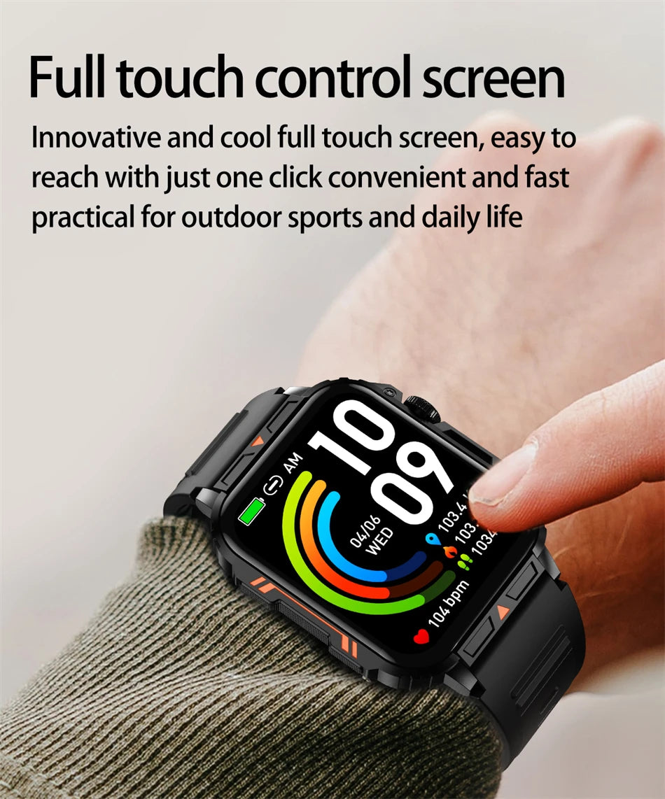 SmartWatch Nam 1.95 - Chống Nước, Gọi Bluetooth