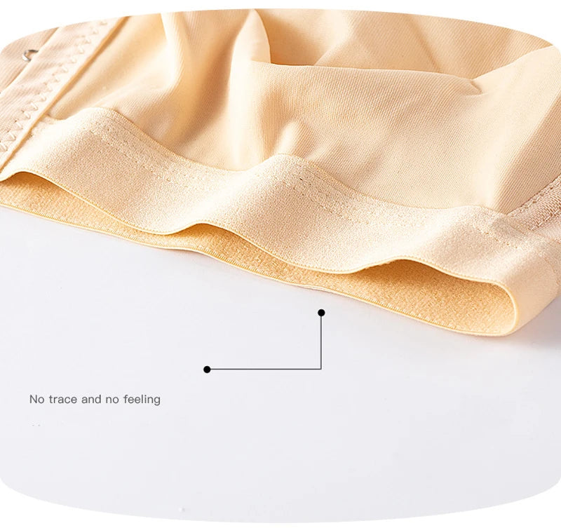 Women's Sexy Bra Without Wire Front Closure Large Size