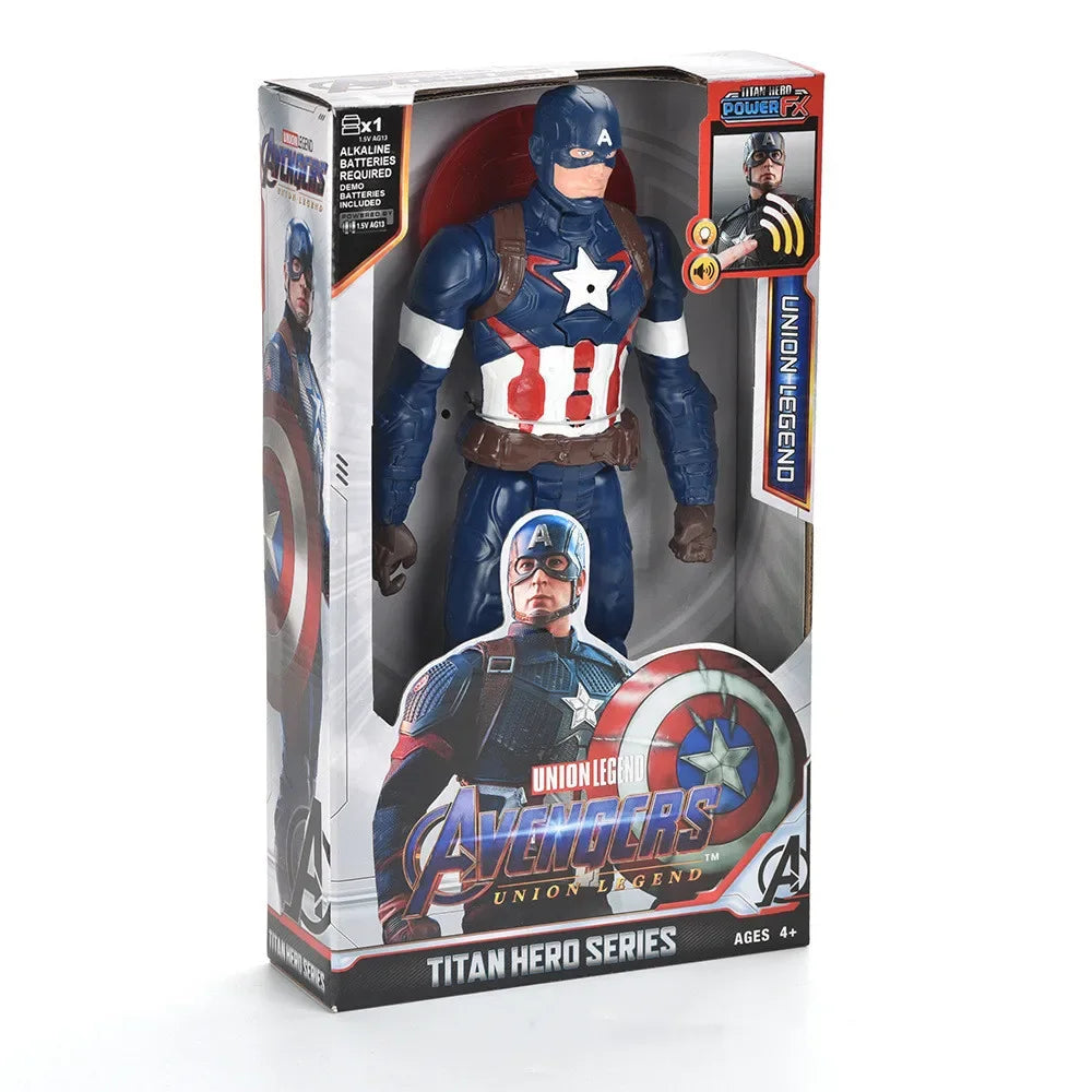 Bộ Đồ Chơi Marvel 30cm Có Âm Thanh Ánh Sáng Siêu Anh Hùng