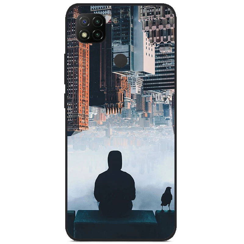 Ốp Lưng Silicon Mềm Cho Redmi 9C NFC, Bảo Vệ Toàn Diện