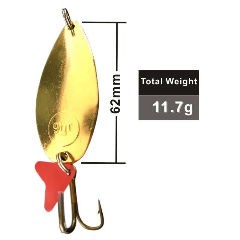 Mồi Câu Cá Kim Loại ORJD - Lưỡi Câu Đồng Chống Gỉ