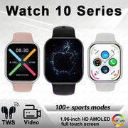 Đồng Hồ Thông Minh 10 Series, Màn Hình 1.96, NFC, IP68