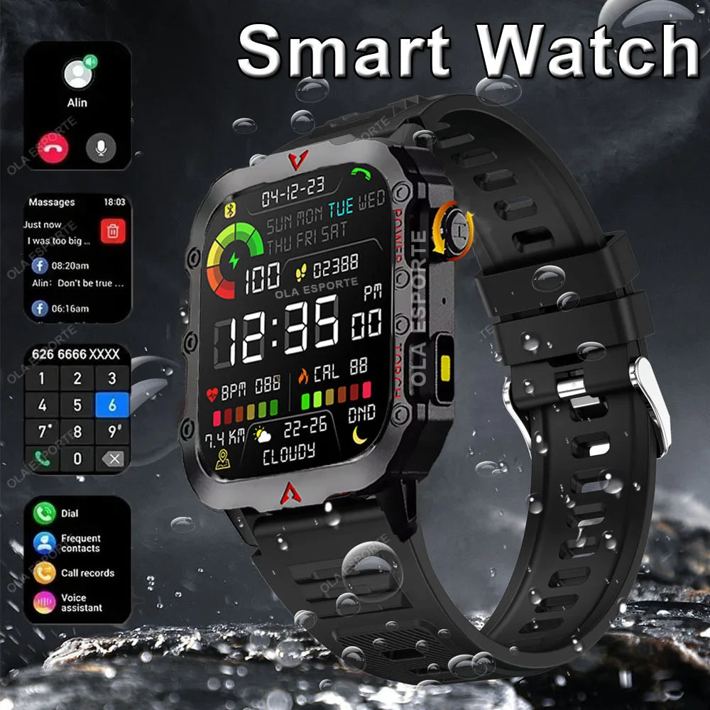 Đồng Hồ Thông Minh GPS 2025 Màn 1.71 Gọi Điện HD