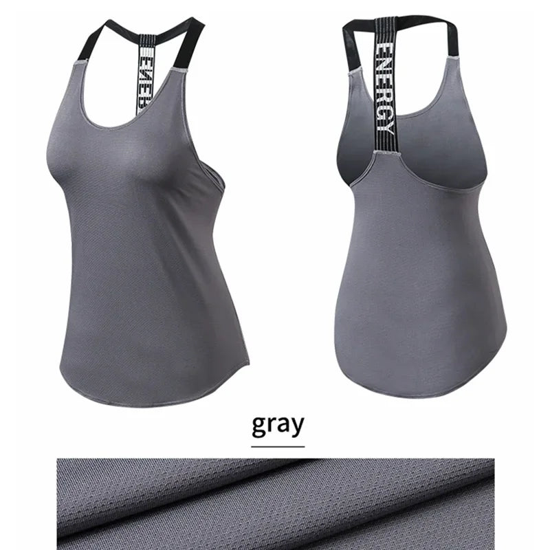 Áo Gym Nữ Hở Lưng Đen Năng Động - Daisan Mart
