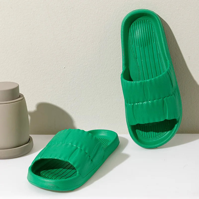 Dép Đi Trong Nhà Đế Mềm Chống Trượt Nam Nữ Hè