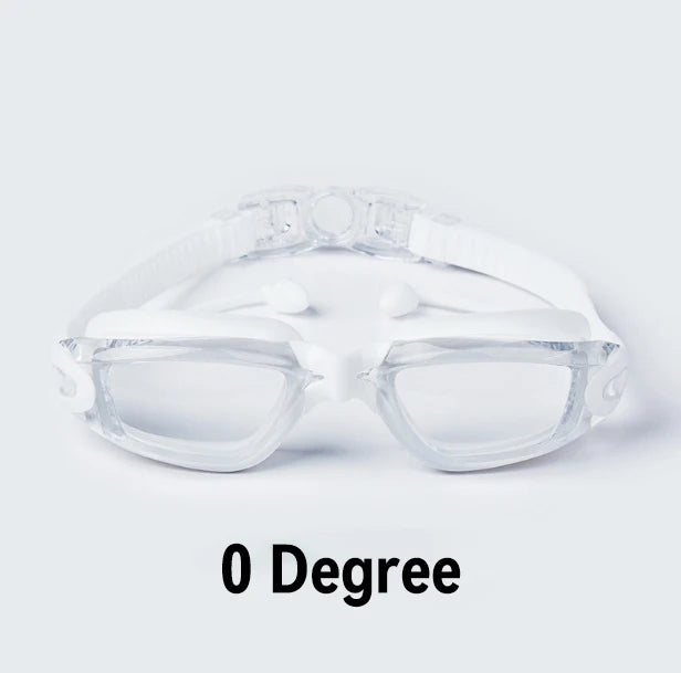 Kính Bơi Cận Thị HD Chống Mờ -8.0 Độ, Đa Dạng Tuỳ Chọn