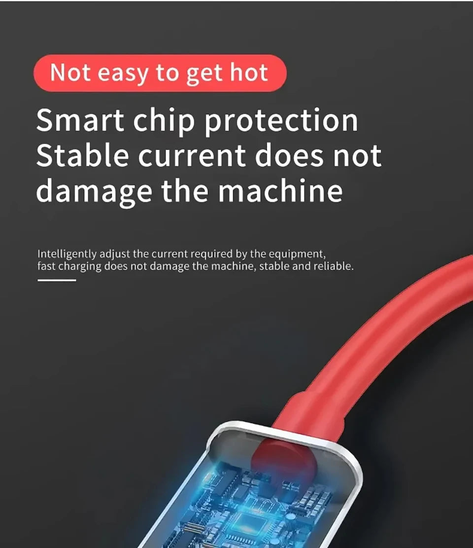 Cáp Sạc Nhanh 65W PD3.0 Type-C Cho OnePlus 9R 8 7 - Daisan Mart