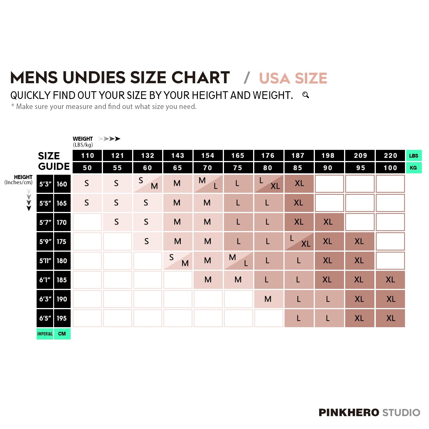 PINKHERO Men's Boxer Briefs with 5cm Wide Comfort Waistband - Soft Cotton Underwear, Premium Elastic Support &amp; Breathable Design