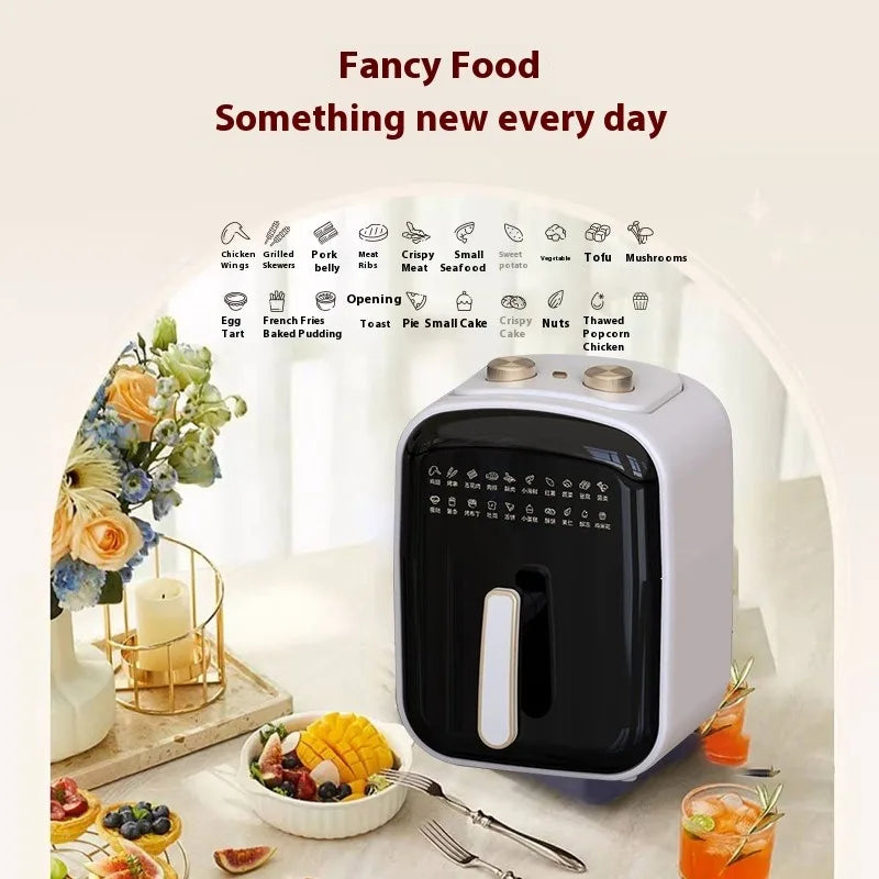 6L Air fryer Electric Air Fryers Oil-free Automatic Large capacity multifunctional air electric fryerully automatic all-in-one