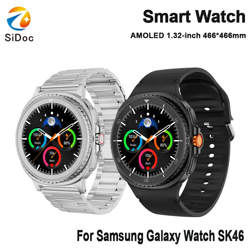 Đồng Hồ Thông Minh SK46 Classic Màn Hình AMOLED 1.32