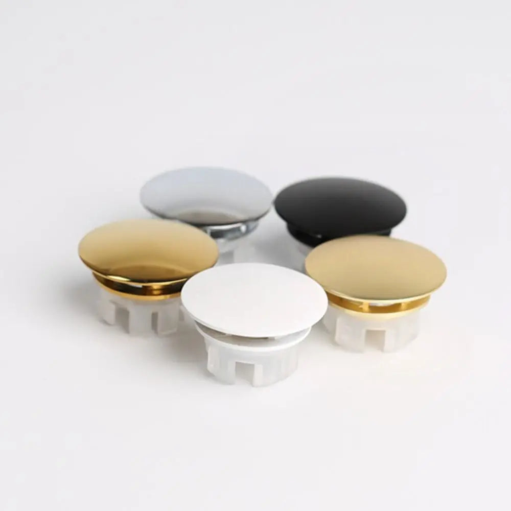 Wash Basin Round double layer Overflow Ring Plug Copper Sink Overflow Cover Trim Ring Hole Cap