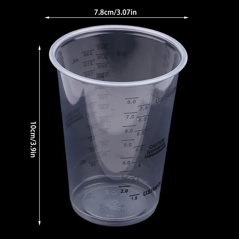 Cốc Nhựa Dùng Một Lần Đo Lường 8OZ Cho Epoxy Resin