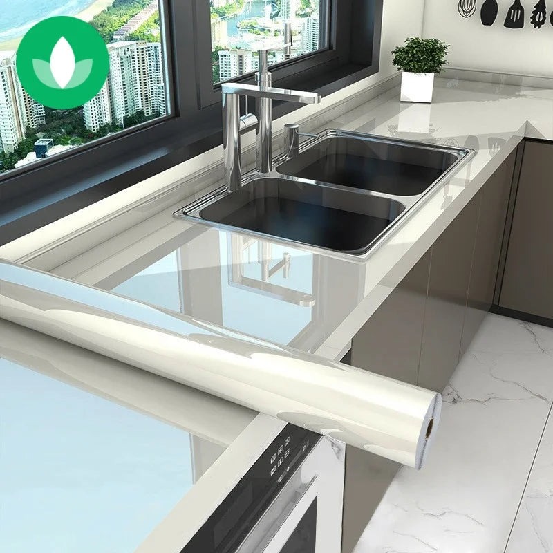 Waterproof Stone Wallpaper for Kitchen Cabinets and Interiors