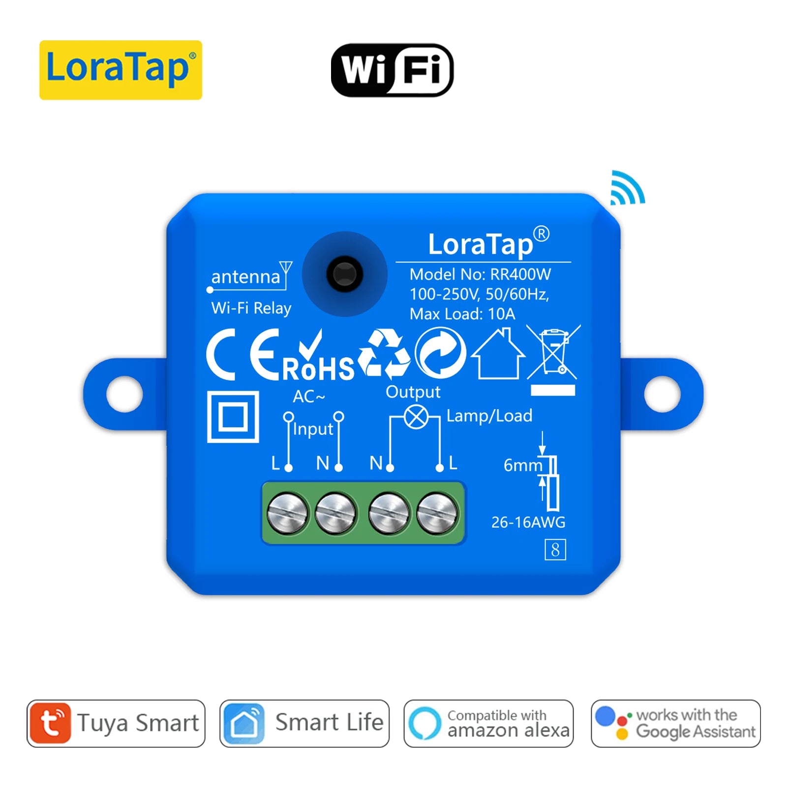 LoraTap Mini WiFi Smart Switch 220V 