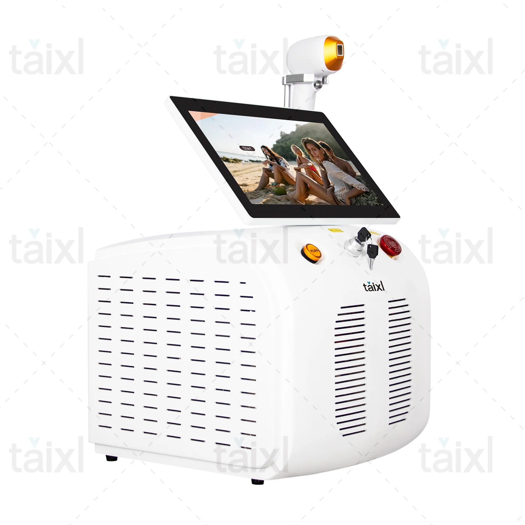 New Summer Ice Platinum 3 Wavelength 808nm Diode Laser 808 Hair Removal Machine 808 Remov Machin Salon or Home Use Remover - Daisan Mart