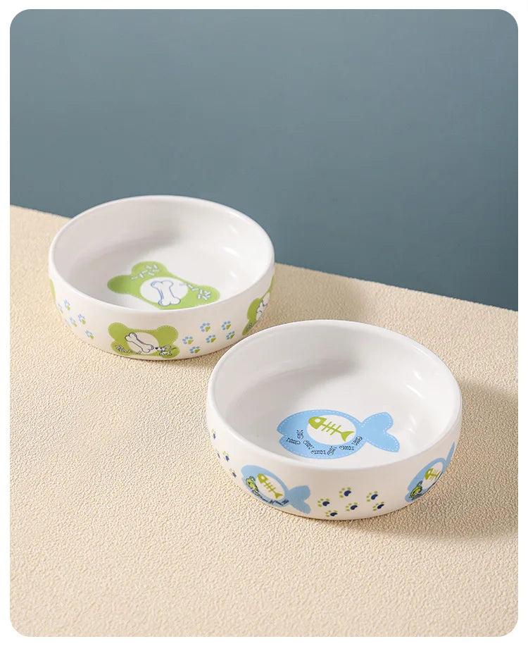 Bát Sứ Ăn Uống Cho Chó Mèo Đa Năng Tiện Lợi - Daisan Mart