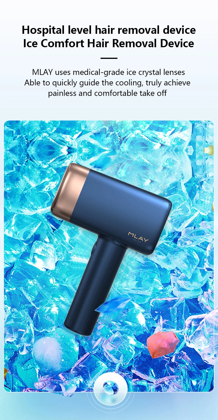 Máy triệt lông lạnh MLAY T14 IPL 3in1 cho nam nữ - Daisan Mart