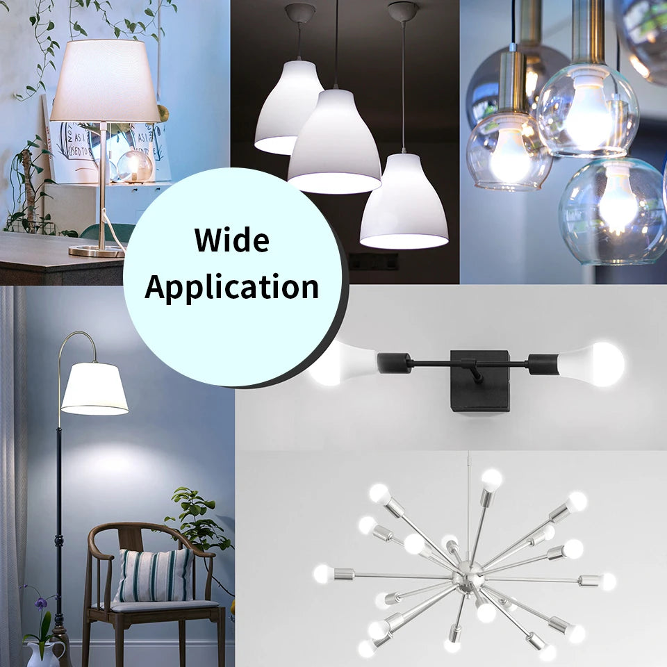 Set of 5 12V Multi-Power Indoor LED Bulbs