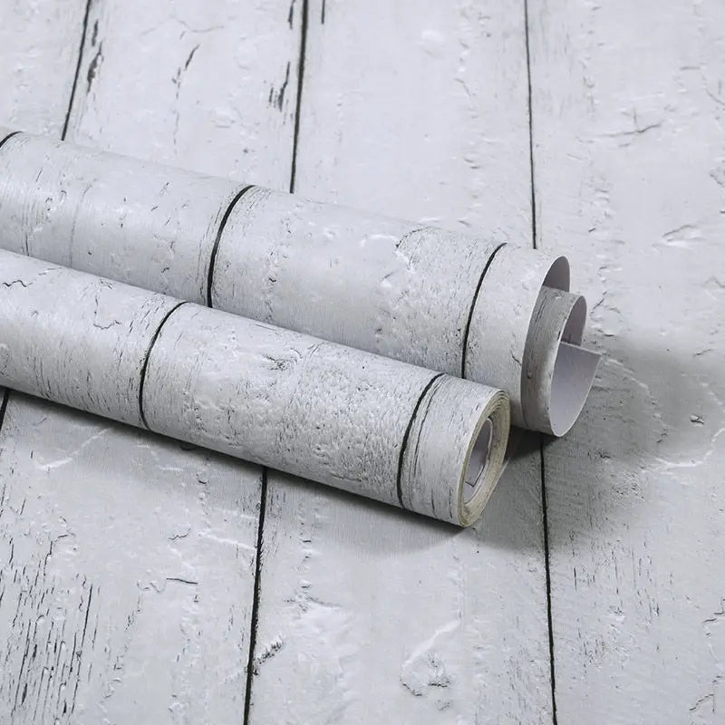 Giấy Dán Tường Vân Gỗ Chống Nước Tự Dính PVC