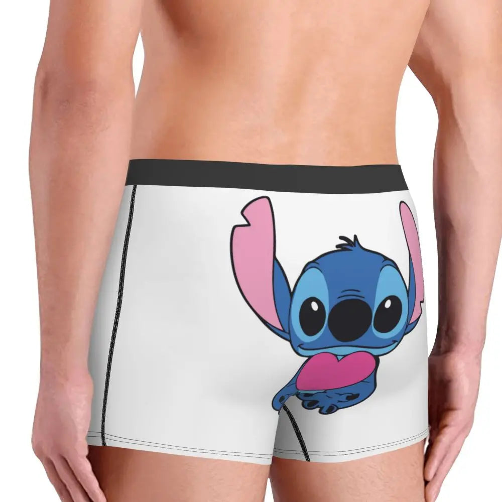 Quần Sịp Nam Lilo Stitch Thoải Mái Phong Cách Anime