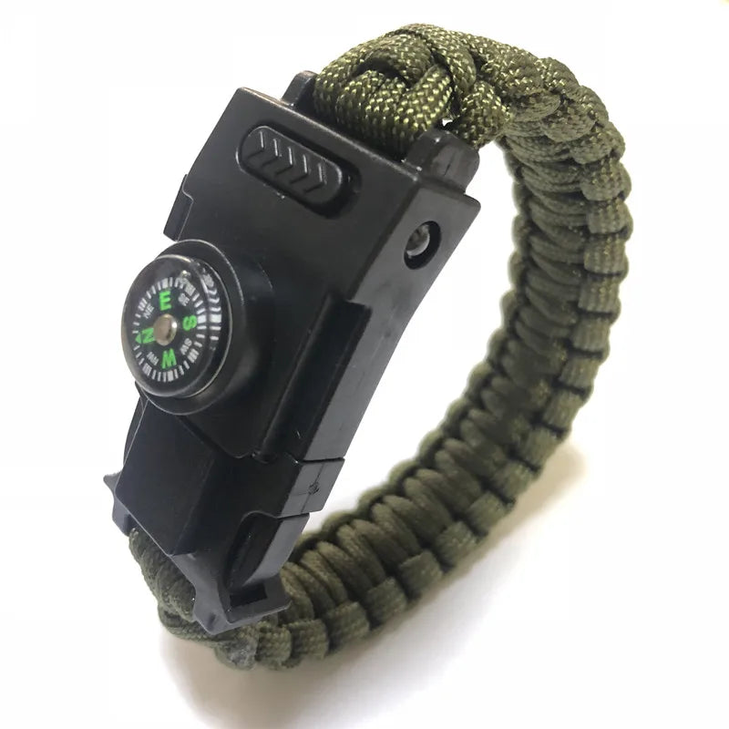Multi-function LED Bracelet for Christmas, Outdoor Survival