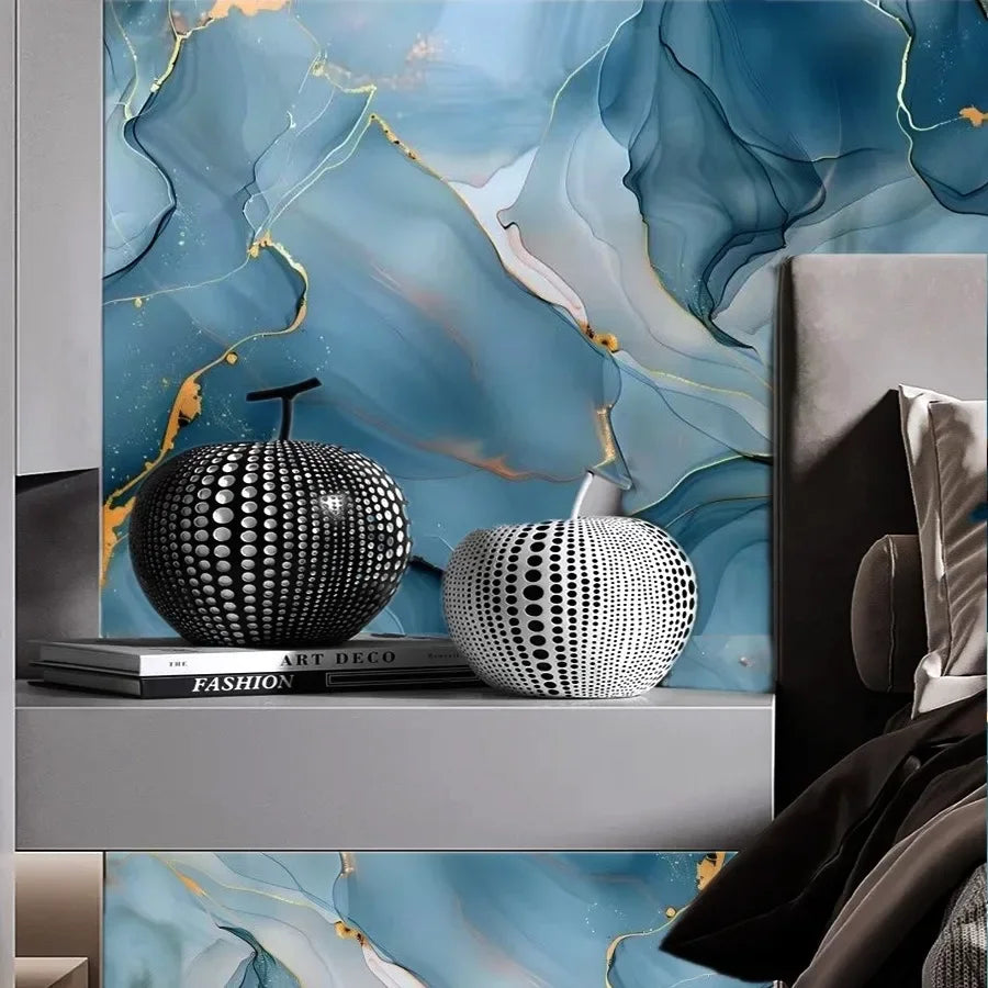 PVC Self-Adhesive Stone Pattern Wallpaper for Kitchen Decoration