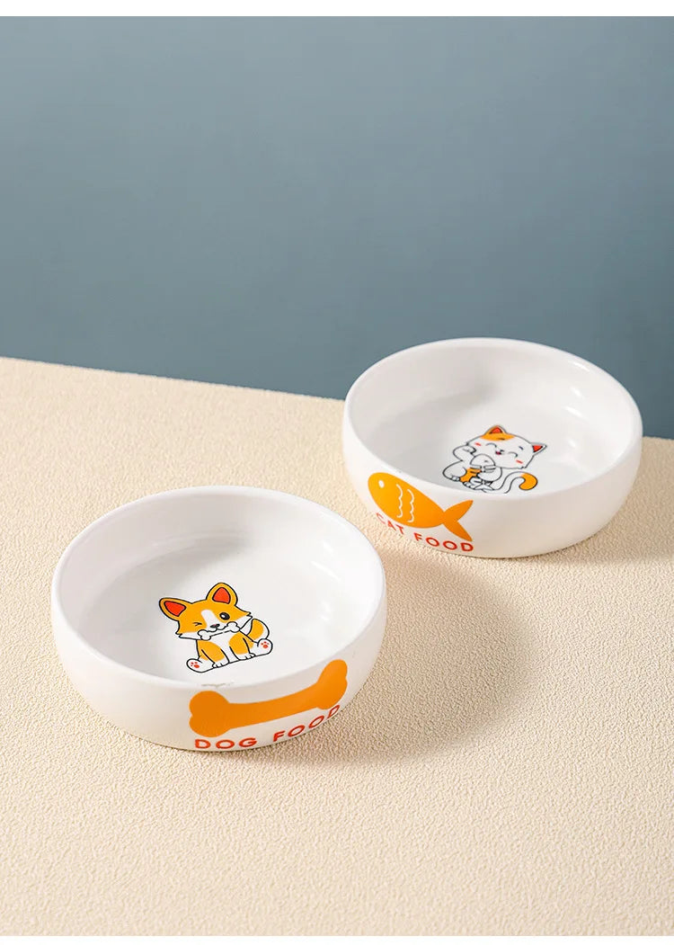Bát Sứ Ăn Uống Cho Chó Mèo Đa Năng Tiện Lợi - Daisan Mart