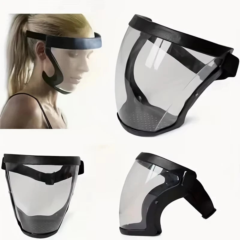 Adjustable Transparent Mask - Safe &amp; Reusable