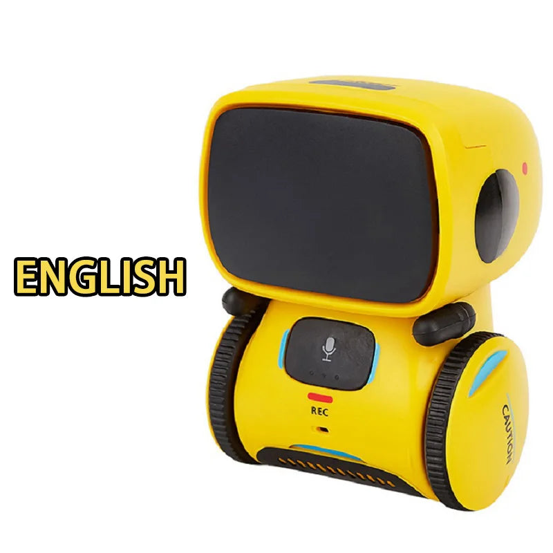 Toy Robot Intelligent Robots Russian & English & Spanish Version Voice & Touch control Toys Interactive Educational RC Robot - Daisan Mart